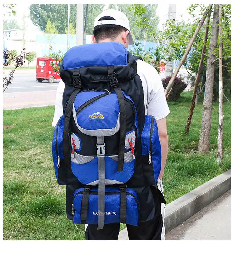 70L большой дорожный рюкзак походные рюкзаки Mochila кемпинг спортивная сумка мужская Треккинг Рюкзак для отдыха на природе сумки Treking XA830WA