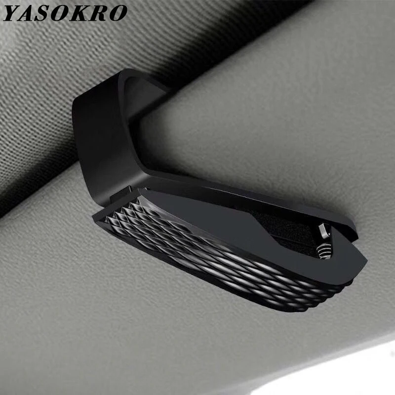 YASOKRO переносная застежка Cip зажим для очков билетов карточек ABS автомобильные