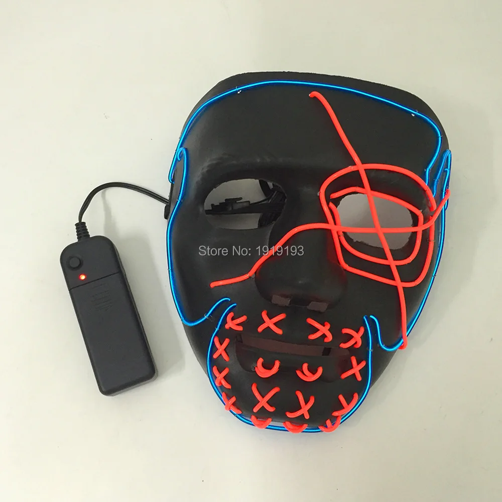 Разрез рот испуга пасхальное диких вечерние маска хип-хоп мальчик светящаяся