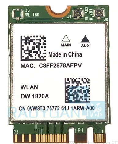 Wifi для Broadcom BCM94356ZE BCM94350ZAE DW1820A DW1820 802.11AC 867 Мбит/с + Bluetooth 4 1 NGFF M.2 беспроводная карта