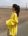 Цвет: желтый 9 цветов,, корейский стиль, летние, консервативный стиль, одноцветные Футболки с длинным рукавом, женская футболка, femme(R1122 - Цвет: Цвет: желтый