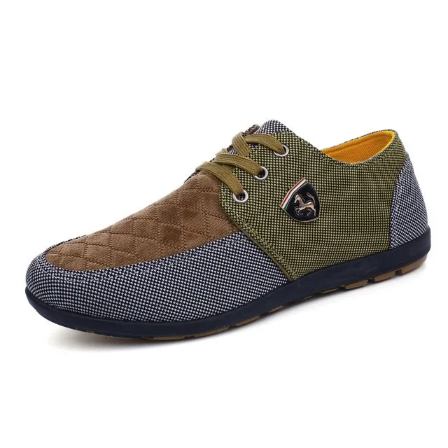 2019 New Men Shoes Breathable Loafers Flats Canvas Lacing Casual Sneakers Fashion Footwear Male | Обувь