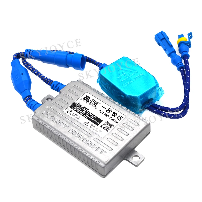 SKYJOYCE Премиум Быстрый Яркий 55 Вт HID комплект ксеноновой лампы Xenon H7 H1 9005 9006 H11 5500K FBI