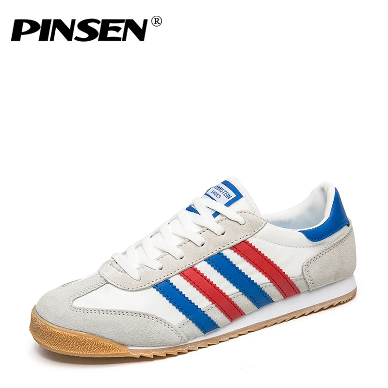 Мужская обувь из натуральной кожи Новые 2018 летние модные повседневные мужские