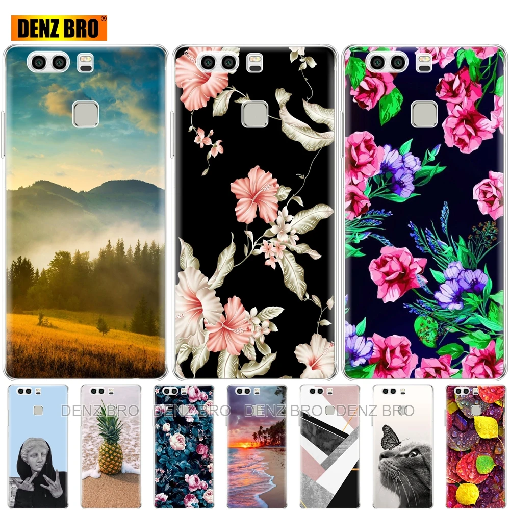 soft Silicone Case For huawei P9 LITE PLUS 2016 cases tpu for huaweiP 9 plus cover | Мобильные телефоны и аксессуары