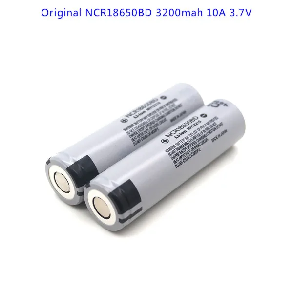 1 шт./лот подлинный оригинал для Panasonic NCR18650BD 3200mah 10A 3 7 V литий ионная аккумуляторная