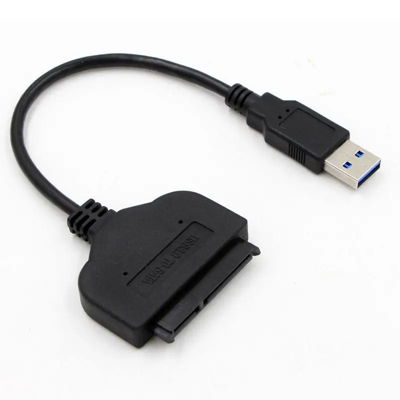 USB 3 0 для SATA7 + 15pin легкий привод кабель Sata адаптер до 5 Гбит/с Поддержка 2 дюймов