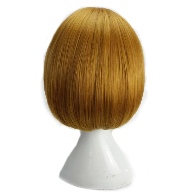 HAIRJOY косплей парик короткие прямые синтетические волосы оранжевый парики 4 цвета
