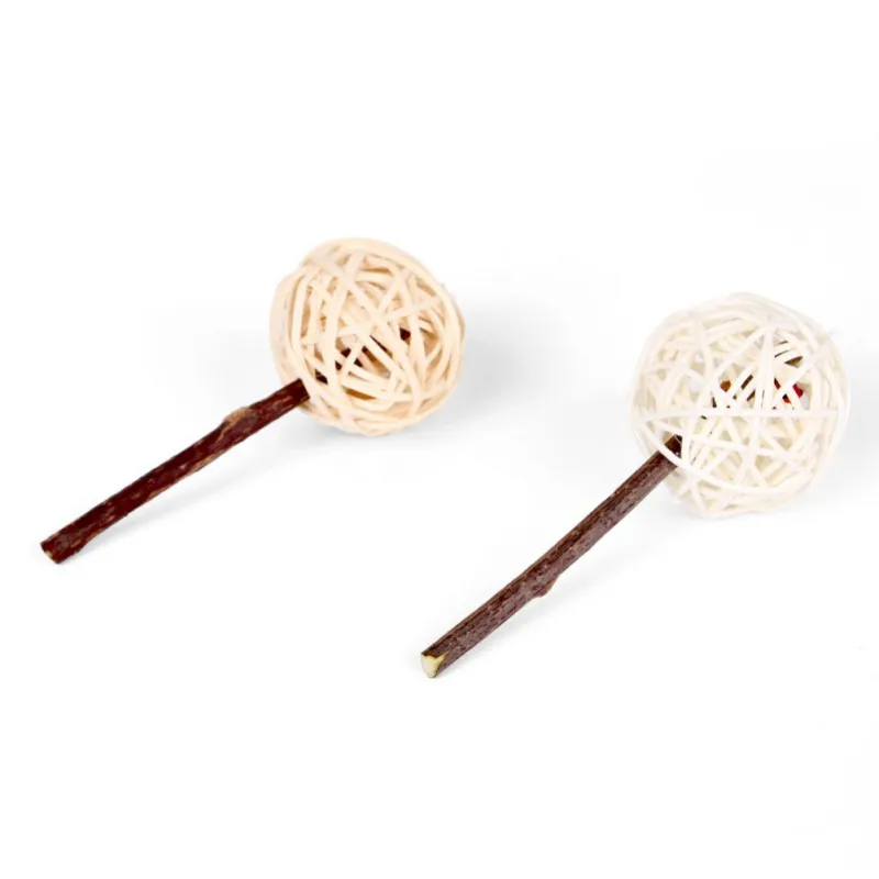 Натуральный кошачий мячик для домашних животных полезный дома безопасный