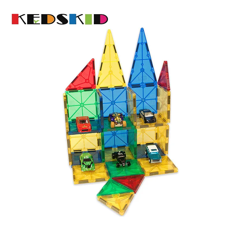 32 pcs/set Mini Magnetic Designer Construction Set Model & Building Toy Plastic Blocks Educational Toys For Kids Gift | Игрушки и