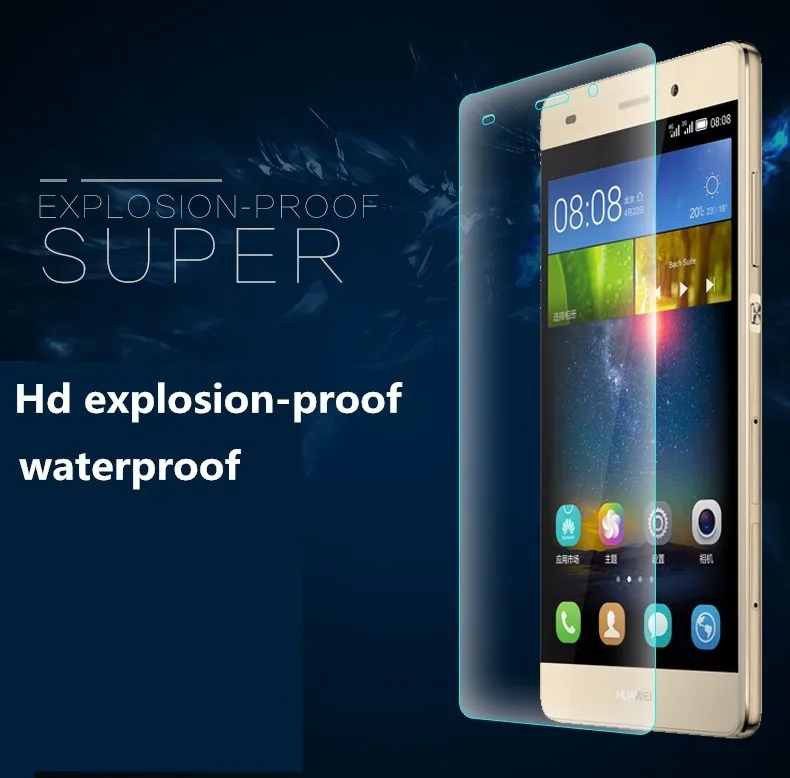 Закаленное стекло 9H для Huawei P8 P9 Lite Y3II Y5II Y6 II 2 Pro GT3 GR5 Honor 5C 5X 4C 7 Lite|tempered glass screen