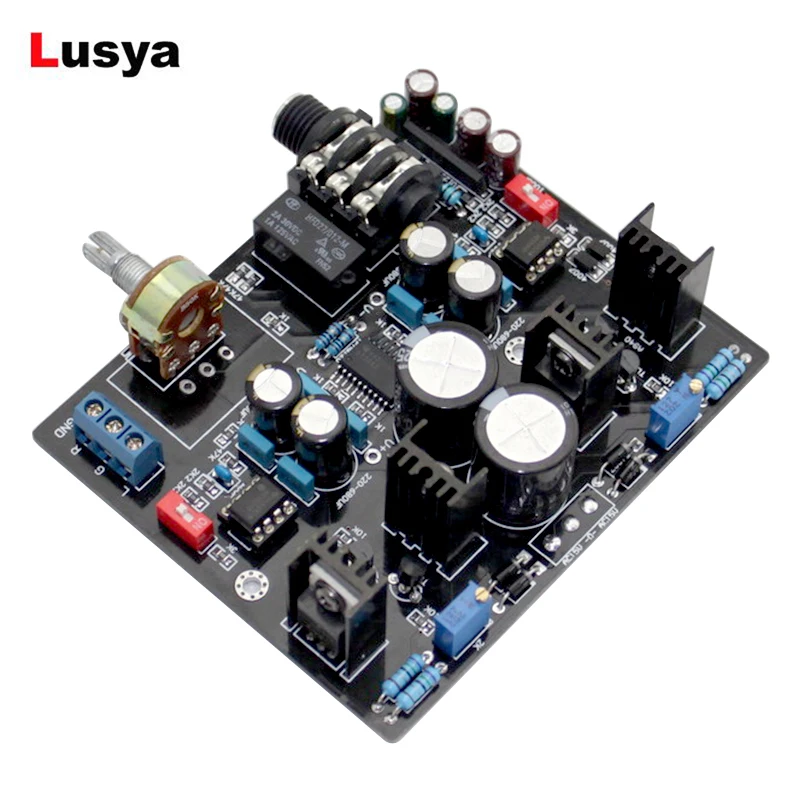 TPA6120A NE5534 усилитель для наушников плата UPC1237 Защитная схема для 32-600 Ом динамик amplificador аудио G9-007