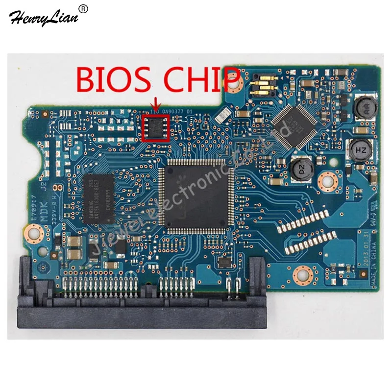 Для HGST HDD PCB/логическая плата/номер платы: 220 0A90377 01 микросхема основного