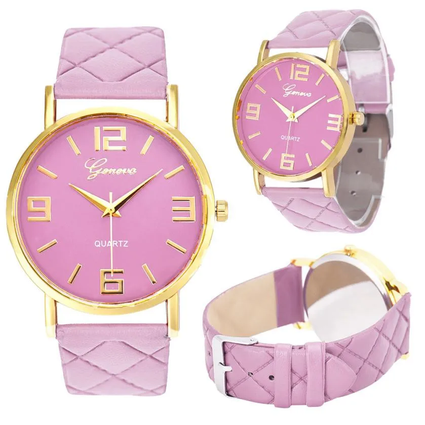 Женские часы Reloj Mujer Geneva аналоговые кварцевые часы под платье из искусственной кожи женские спортивные браслеты часы Relogio Feminino