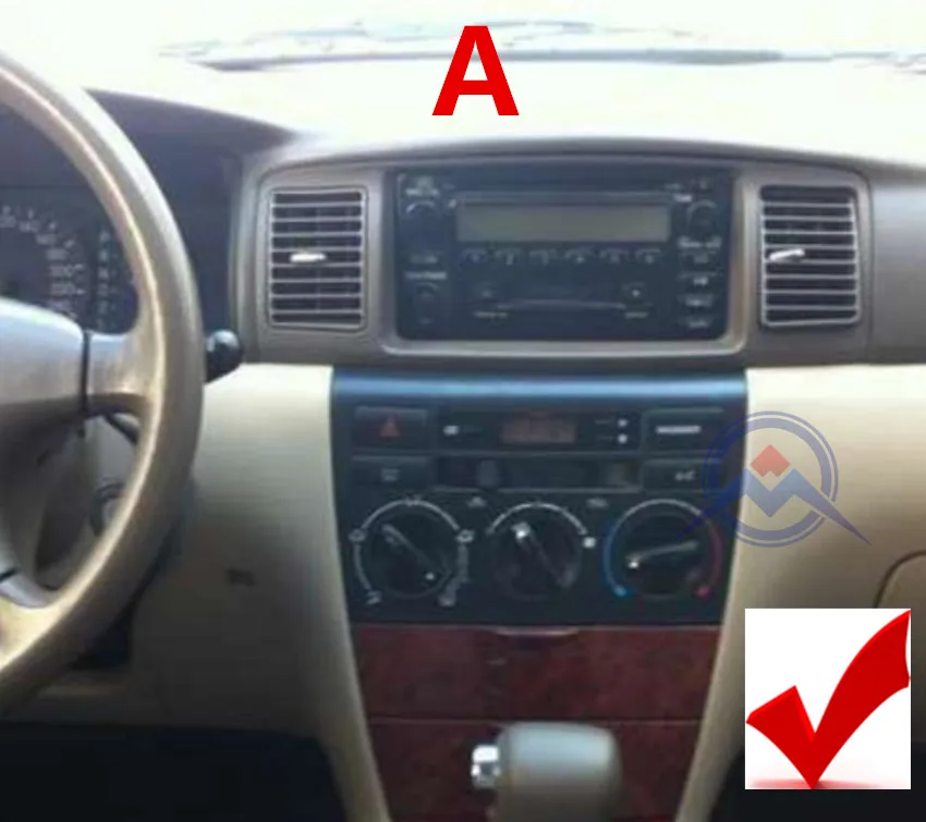 ZOHANAVI Android 8,1 2.5D мультимедийная система для TOYOTA Corolla E120 BYD F3 Радио DVD gps с управлением рулевого колеса