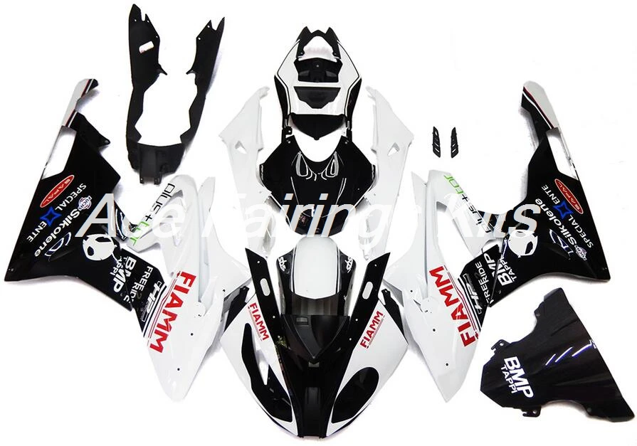

Новый ABS мотоцикл обтекатели комплект подходит для BMW S1000RR 2015 2016 S1000 2015 2016 форма для литья под давлением для кузовных работ набор черный белый ...