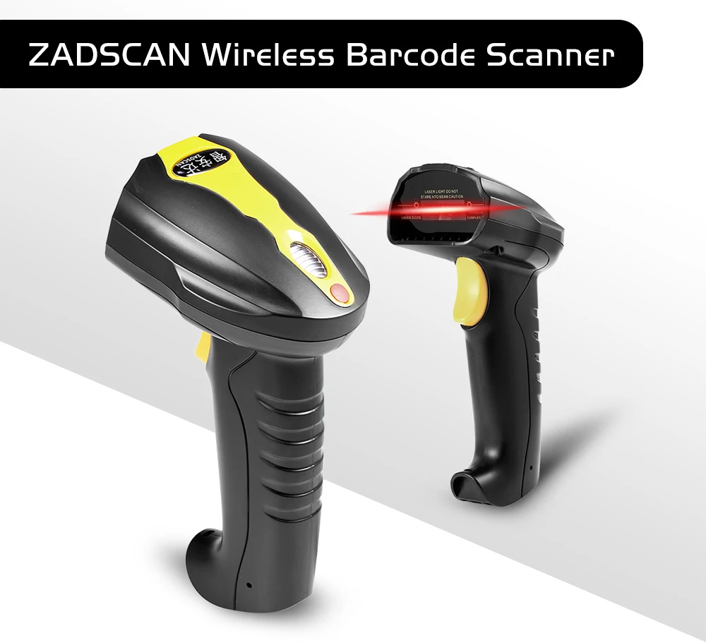 Zadscan BP8150RD Беспроводной USB 2.0 сканер штрих-кода ручной reader для ПК Поддержка IOS/Mac OS