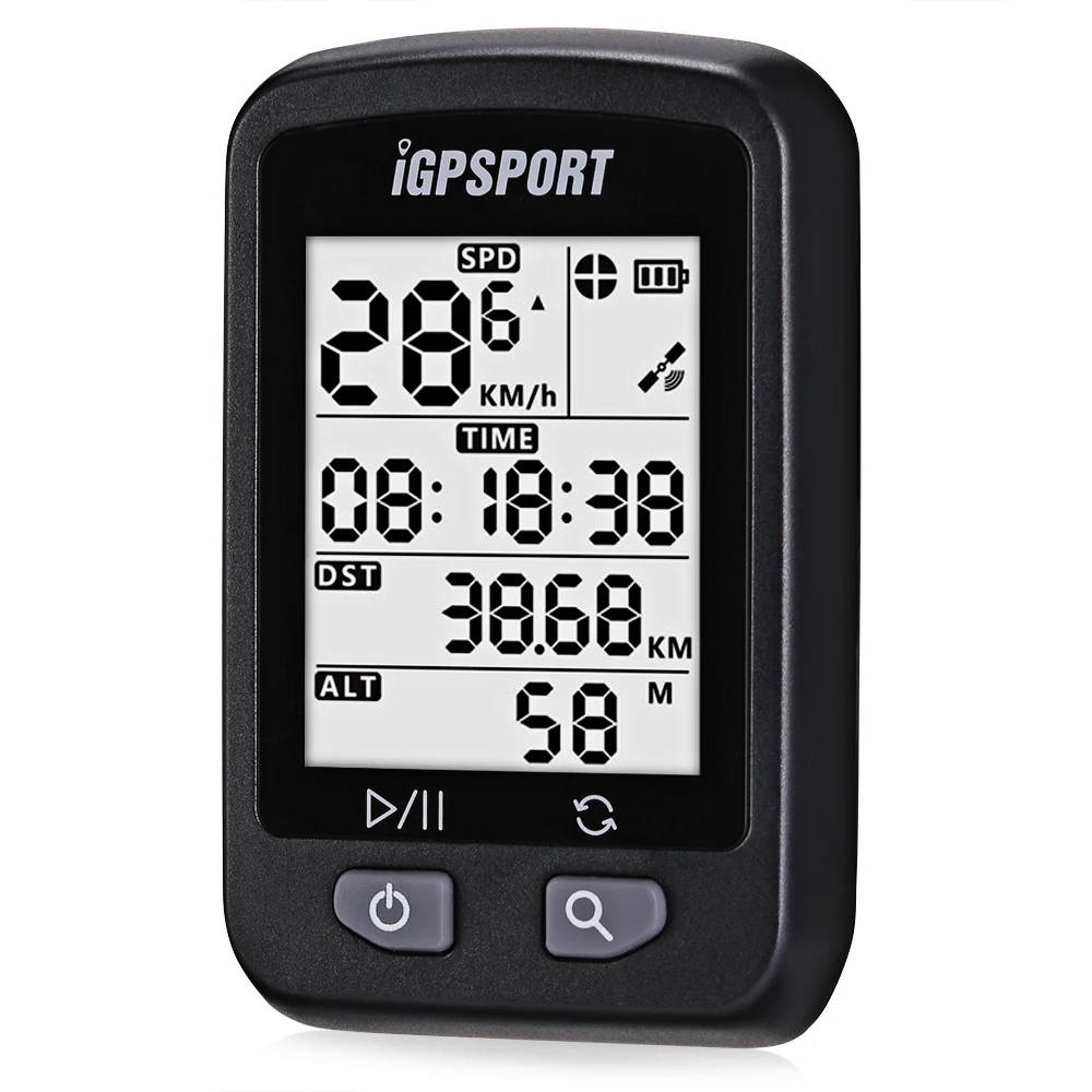Я gps порт IGS20E Беспроводной секундомер велосипедов компьютер Водонепроницаемый
