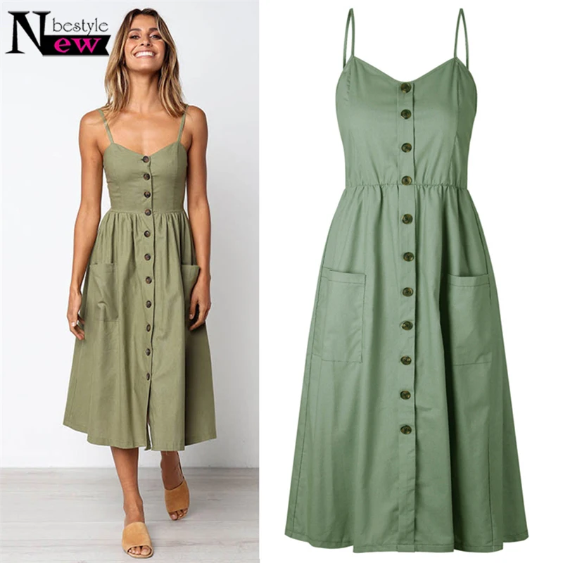 Summer Dress Women 2019 Sexy Boho Floral Tunic Beach Elegant Sundress Pocket Plus Size White Striped Female Vestidos | Женская одежда