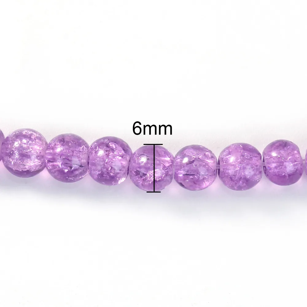 DoreenBeads 200 шт круглых стеклянных бусин диаметром 6 мм. Результаты|glass round beads|round