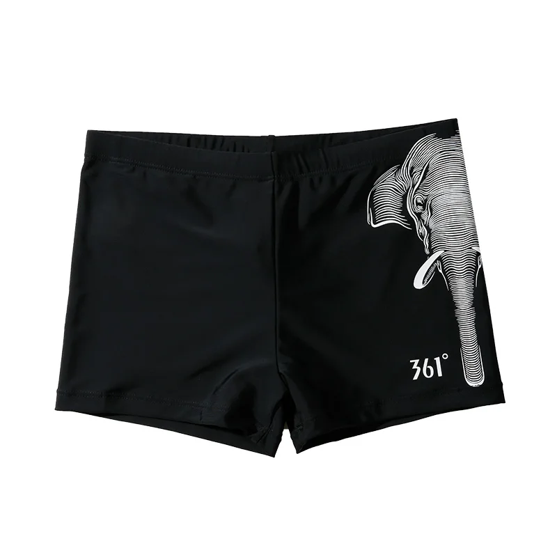 

361 Men Swimwear Professional Men Swimming Trunks 2018 Plus Size Black Swim Trunks Boys Swimsuit Quick Dry Male Swim Shorts