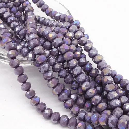 2 мм Цветные чешские бусины с покрытием ювелирное изделие серьги браслет