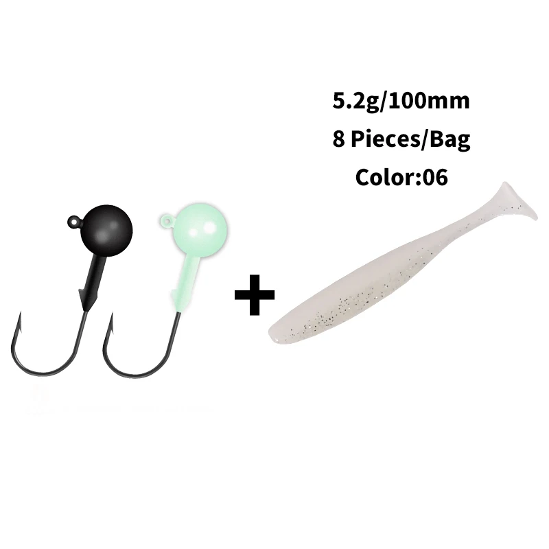 Kingdom Lead Jig Head приманки, острые Крючки 3,5 г/5,3 г/7 г/10,5 г/14 г светящиеся цветные круглые морские рыболовные снасти воблеры модель 3020 - Цвет: 8852-5.2g-06