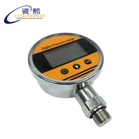 water pressure gauge 0 2 accuracy 0 60mpa pressure range and local lcd display high pressure gauge