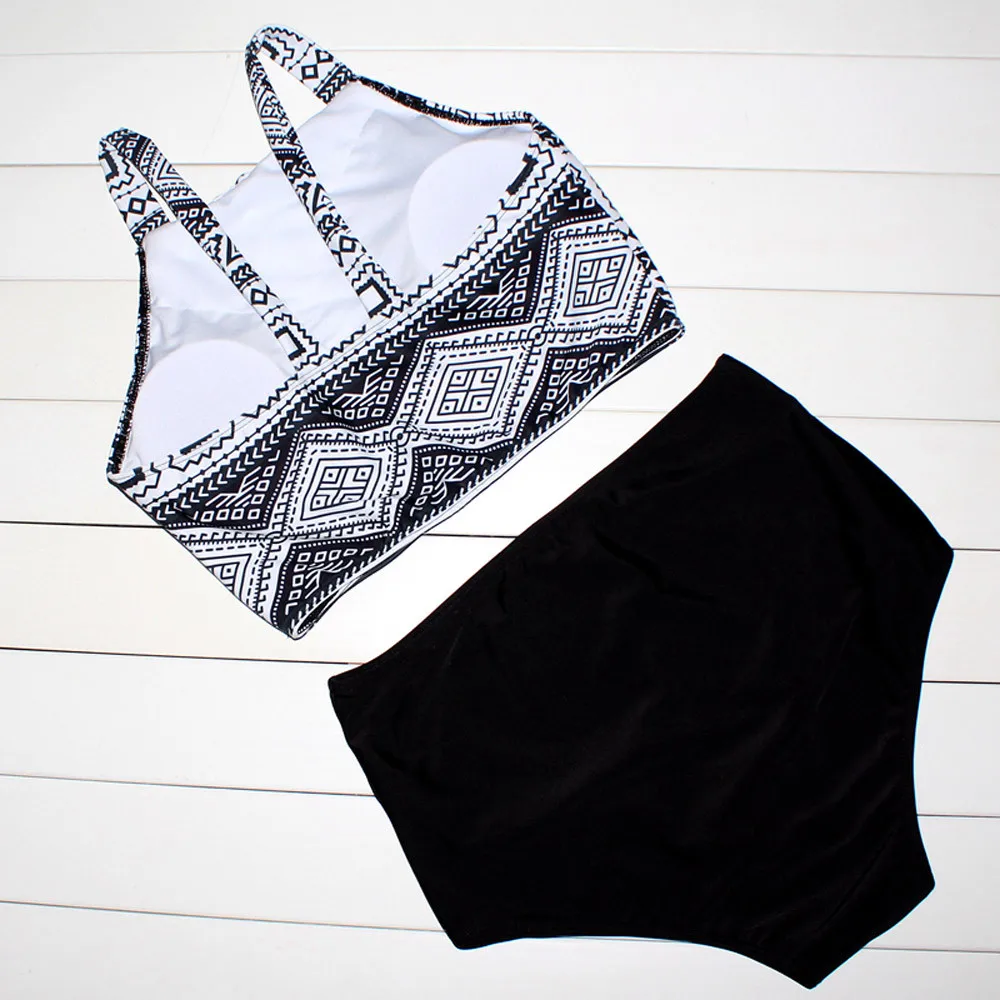 

Women Sexy swimsuit Bikinis women biquini bikini 2020 Push-Up Falbala Highwaiste Bikini swimwear Woman #40