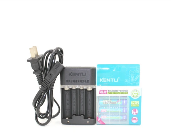 Мощный 4 шт 1 5 v 1180 mAh AAA литий ионная литиевая батарея + быстрое зарядное устройство
