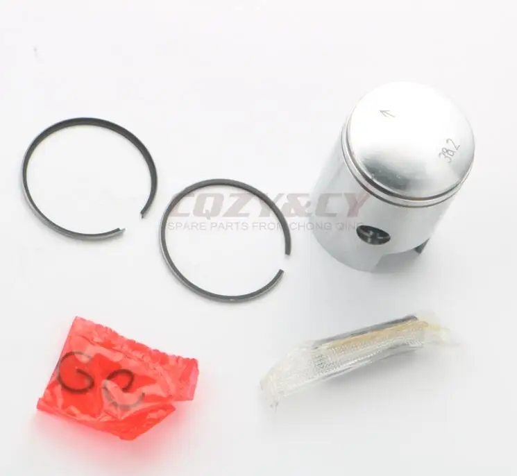 38.2mm Piston kit Комплект цилиндров 38,2 мм и поршневой комплект и прокладка цилиндра для PIAGGIO Boss 50 Boxer Bravo Ceao Grillo Ciao Si 50cc 10 мм 100080310 - Цвет: 38.2mm Piston kit