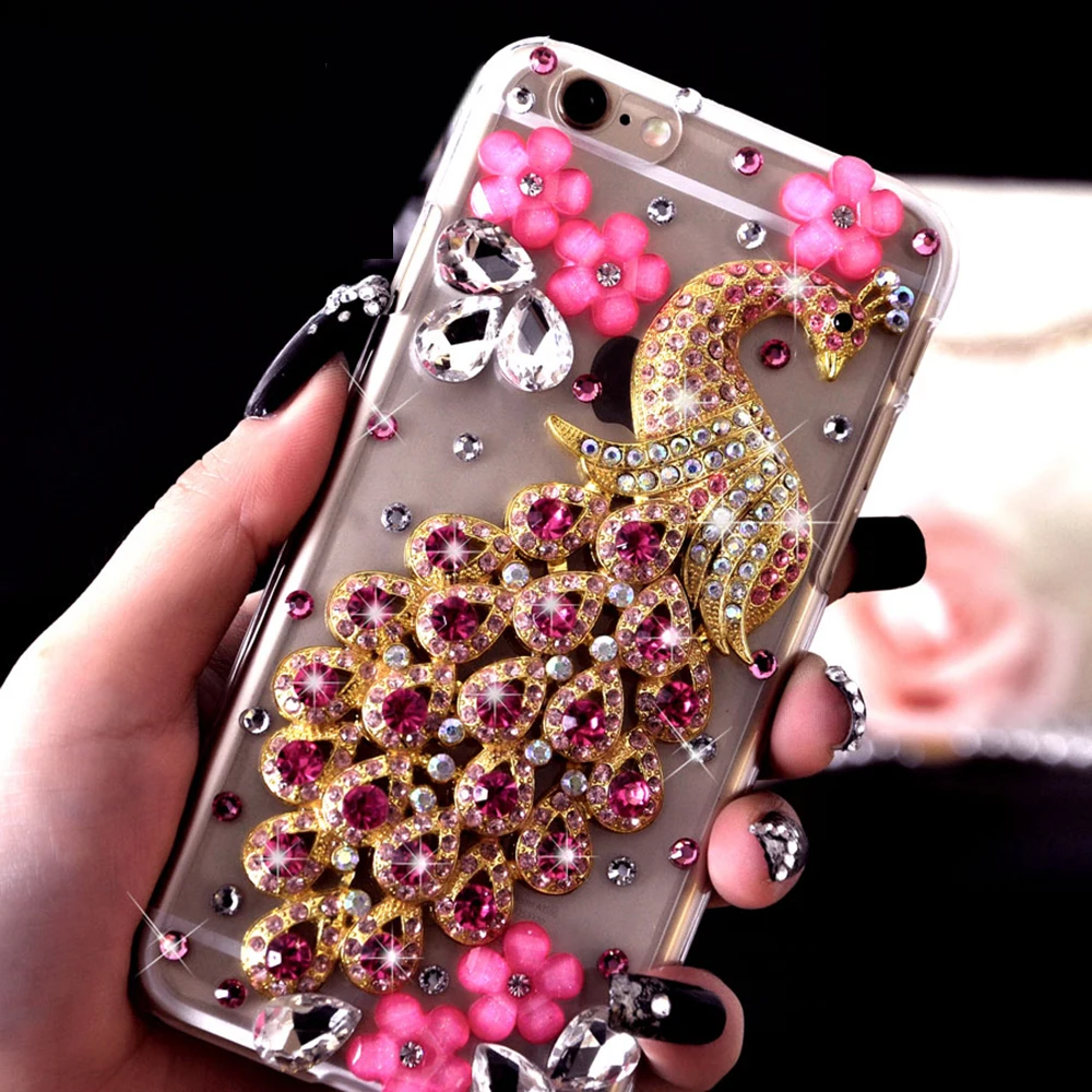 Для Samsung Galaxy Note 4 N910 уникальный DIY классический красочные Роскошный Кристалл Rhinestone