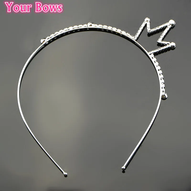 1 шт. детский обруч для волос с бантом|hair accessories|crown hairbandprincess crown |