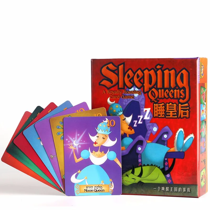 

Детская настольная игра «Спящая королева», развивающая игрушка, карточная игра, детские игрушки с инструкцией на английском языке