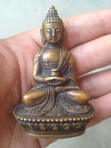 Античные руки тибетский Будда бронзовая статуя Будды бодхисаттвы металлические
