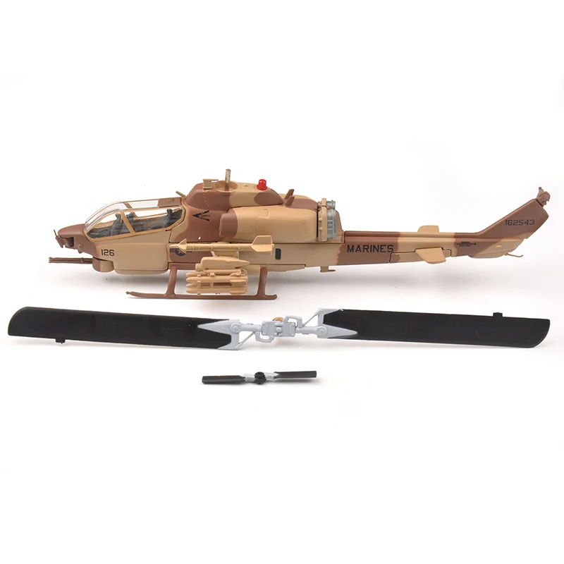 1/72 весы американских морских пехотинцев AH 1W Supercobra вооруженных управляемых