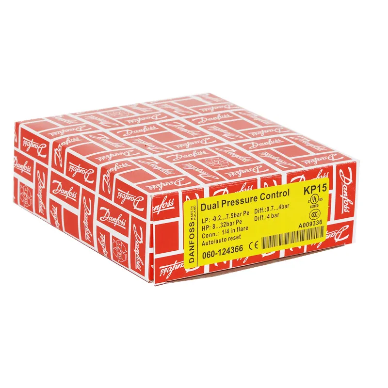 DANFOSS KP15 060 1243 переключатель давления 124366 контроллер высокого и низкого