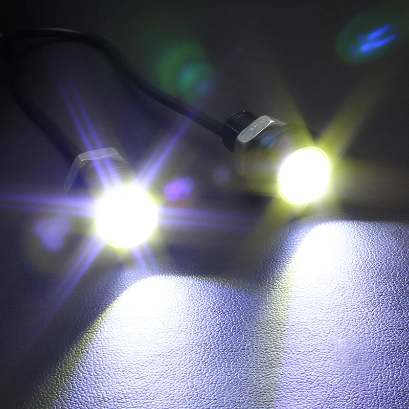 FORAUTO Супер Яркий Универсальный COB Led Eagle Eye дневной ходовой светильник противотуманный светильник 12 В DC автомобильный Стайлинг Ultrabright головной светильник