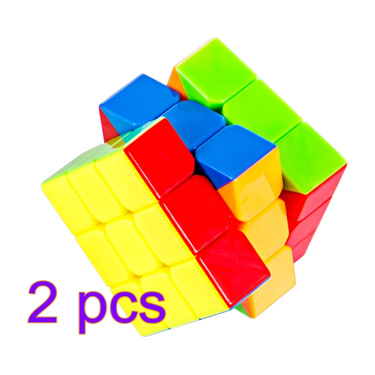Новое поступление 2 шт. Cyclone Boys FeiWu Mini 3x3 Stickerless speed Cube 40 мм головоломка игра головоломка кубики для детей куб