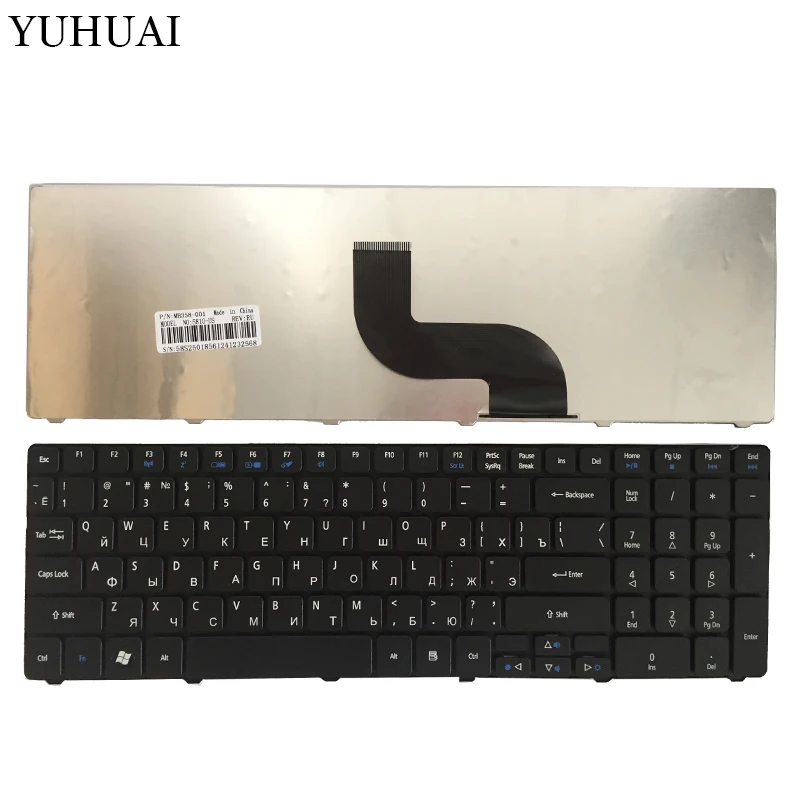 Русская клавиатура для ноутбука acer Aspire 7735 7551 5336 5410 5536 5738g 5252 7740G 7750 7750G 7750ZG 7235 7235G 7250 7250G RU