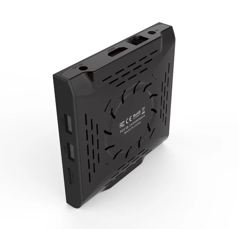 Новая акция KM8 P Amlogic S912 Android 7 1 Смарт ТВ-приставка ROM грамм 8 г 2 4G WiFi 4K Ультра Тонкий HD