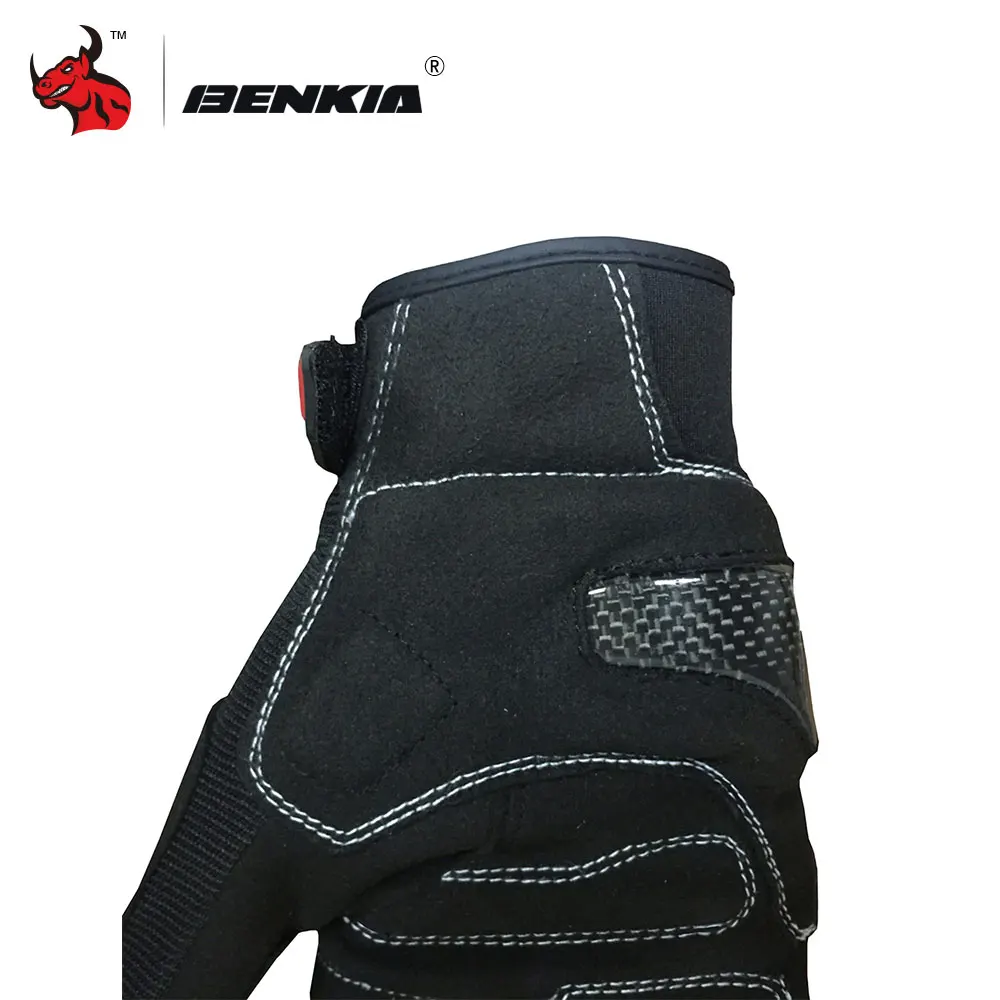 Мотоциклетные Перчатки для сенсорных экранов BENKIA защитные гоночные перчатки из