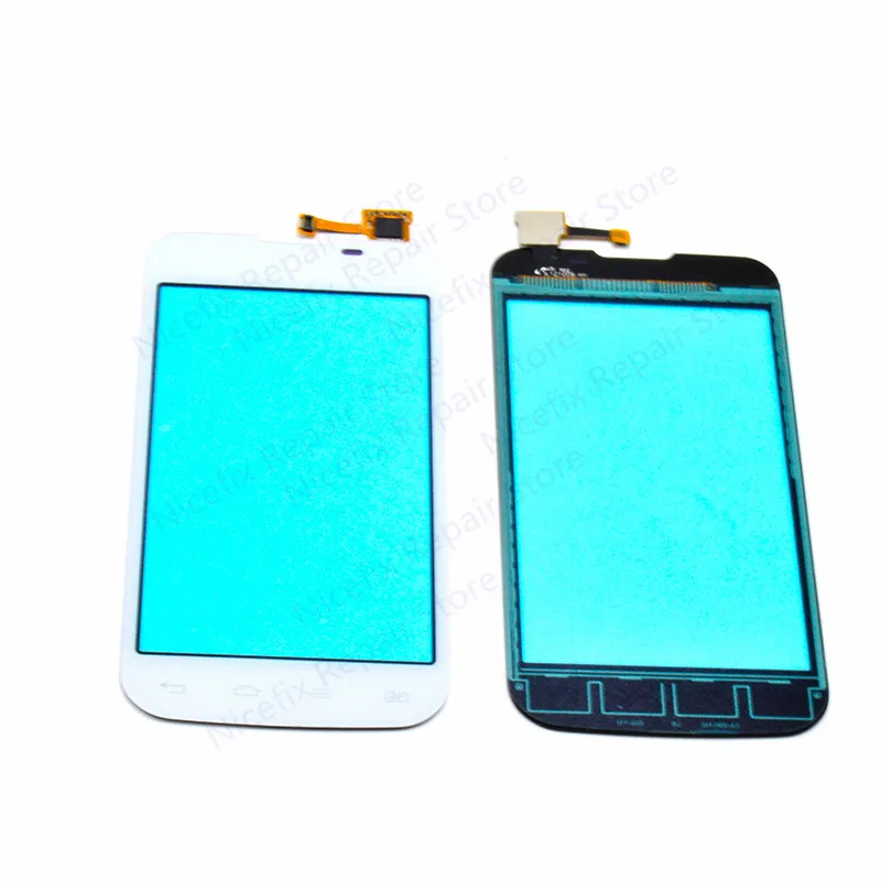 5Pcs/lot GOOD Working Black White Replacement Glass Panel Lens Touch Screen Digitizer For LG E455 Optimus L5 II Free shipping | Мобильные