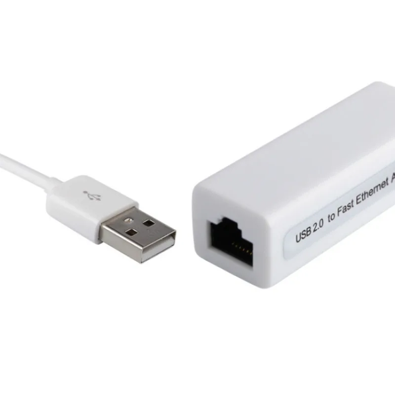 Портативная Сетевая карта 1 шт. RTL8152 чипы USB 2 0 к RJ45 сетевой адаптер Lan 10/100 Мбит/с для