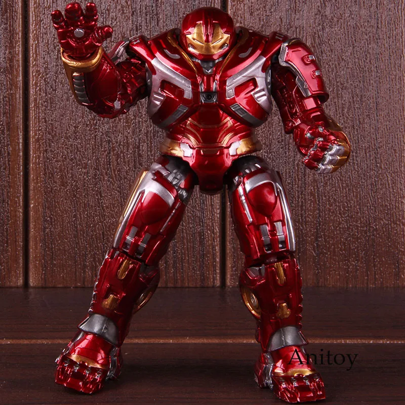 Marvel Мстители эндгейм халкбастер Mark44 ПВХ халкбастер фигурка Коллекционная модель игрушки с светодиодный светильник