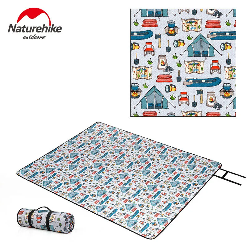 

Naturehike 660g Portable Picnic Camping Mat Water-resistant Folding Beach Outdoor Mat Moisture-proof Picnic Blanket NH19C024-Z