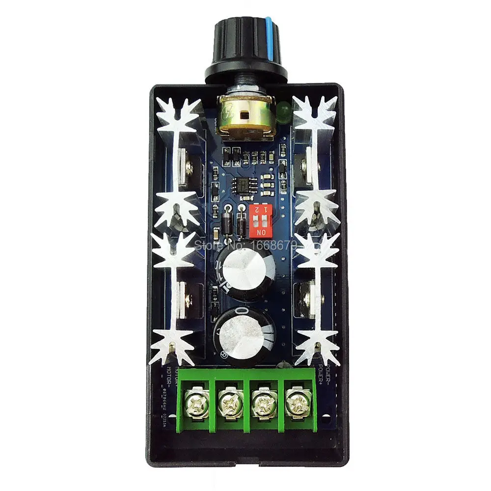 ШИМ-контроллер двигателя постоянного тока 40 А регулятор скорости 12 В/24 В/36 В/48 в |