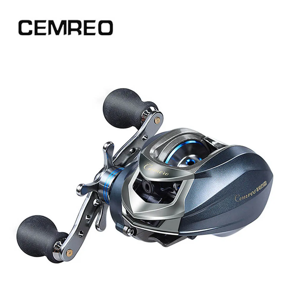 Cemreo 8кг Baitcast рыболовная Центробежная катушка тормозная система максимальная