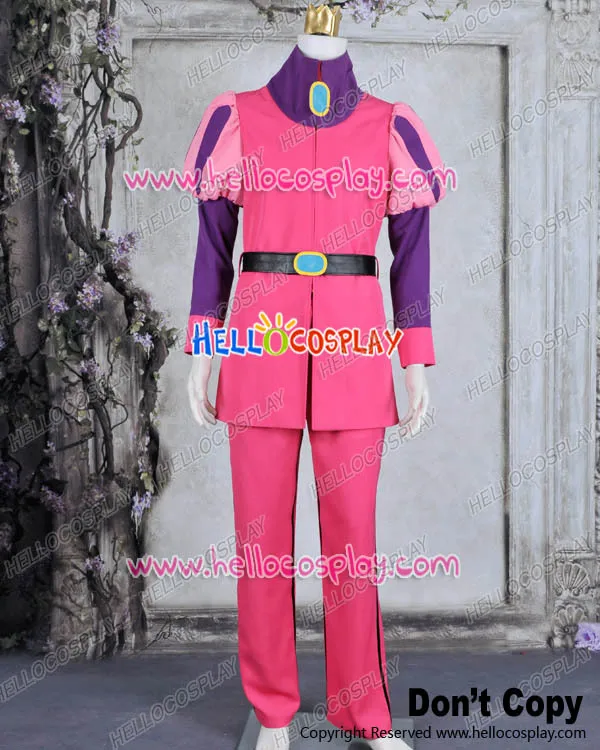 Костюм для косплея принца Gumball Prince H008|cosplay costume|pink costumeprince costume |