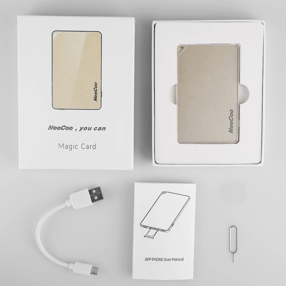Neecoo BT 4.0 Dual SIM карты адаптера ультра-тонкий Поддержка нано сим-карты для iphone5S/6/6 plus/6
